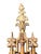 Excellent cast bronze wall sconces with two bulbs each have original finish and new wiring and candle sleeves. The...