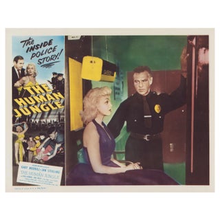The Human Jungle Lobby Card, USA, 1954 For Sale