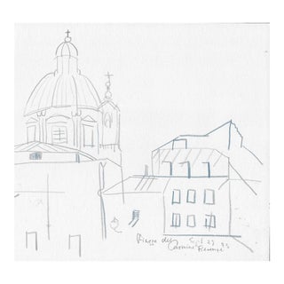1993 Norbert Voelkel Piazza Del Carmine Florence Italy For Sale