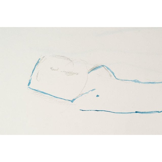 Paper A Silhouette and a Reclining Figure, 1900s, Paper For Sale - Image 7 of 9