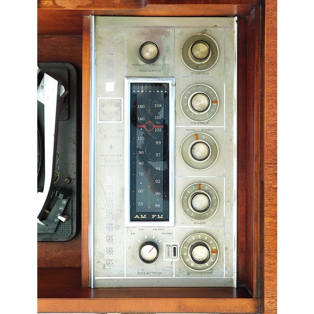 1960s Mid-Century Dumont-Emerson Model 525 Stereo Tube Console - Serviced For Sale - Image 5 of 8