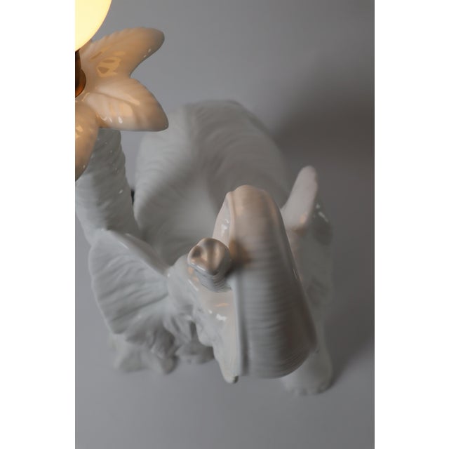 White Elephant Table or Floor Lamp, Italy, 1970s, in Good conditions. Designed 1980 to 1989 European Plug (up to 250V).The...