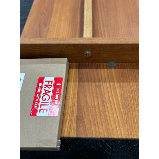 Cinnamon Mid-Century, Danish Modern, Teak and Oak Coffee Table by Hans Wegner, 1950s For Sale - Image 8 of 11