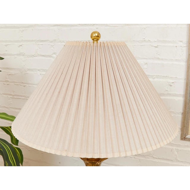 Vintage Laurel Brass Table Lamp For Sale In Los Angeles - Image 6 of 8