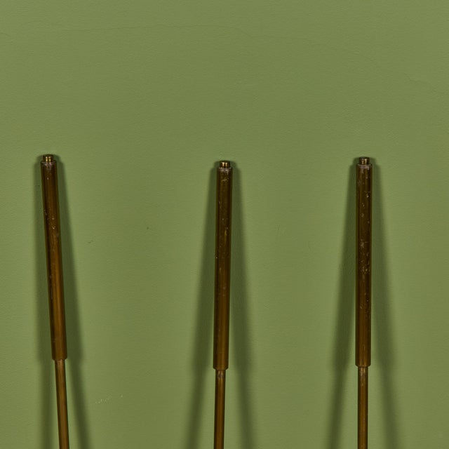 Brass Fireplace Tool Set For Sale - Image 17 of 17