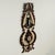 Rare and remarkable 19th century English wall hung barometer and thermometer hand crafted in chestnut having dramatic...