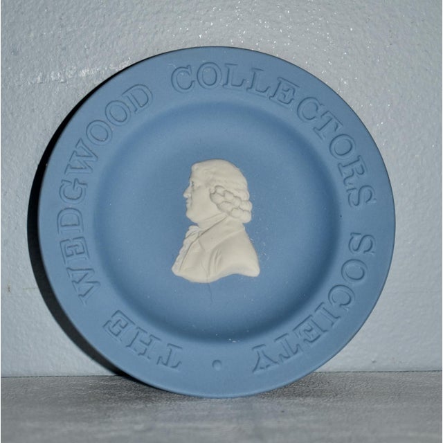 Vintage Jasperware the Wedgwood Collectors Society Miniature Plate For Sale In Philadelphia - Image 6 of 10