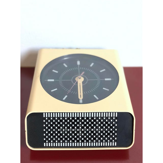 1960s Europhon H10 Radio with Clock from Adriano Rampoldi, Italy, 1960s For Sale - Image 5 of 9