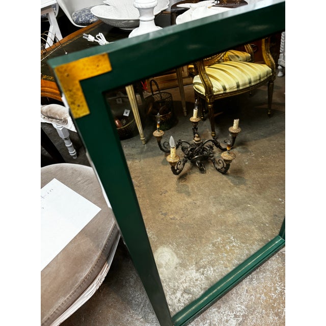 Campaign English Green Campaign Mirror For Sale - Image 3 of 3