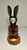 Native American 1962 Vintage Eagle and Bear Hand Carved Wooden Totem Pole 6.5" For Sale - Image 3 of 7