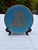 Mid-Century Modern Mid 20th Century Asian Champlevé Style Turquoise Enamel & Pierced Metal Elephant Plate - 10" For Sale - Image 3 of 11