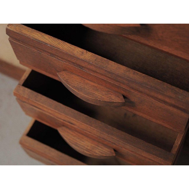 French Art Deco Oak Sideboard, 1940 For Sale - Image 13 of 18