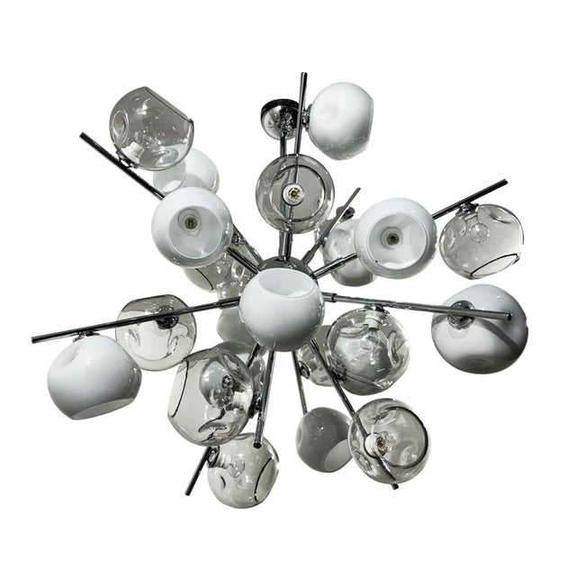 Fabio Ltd 21st Century Bicroma Sputnik Chandelier by Fabio LTD For Sale - Image 4 of 8