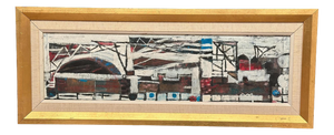 Teddy Sempinski, Transition, 1960s, Oil on Canvas, Framed