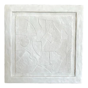 Cubist Plaster Painting #3