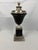 Late 20th Century Neoclassical Style Leather-Wrapped Decorative Urn With Nickel Finial For Sale - Image 4 of 8