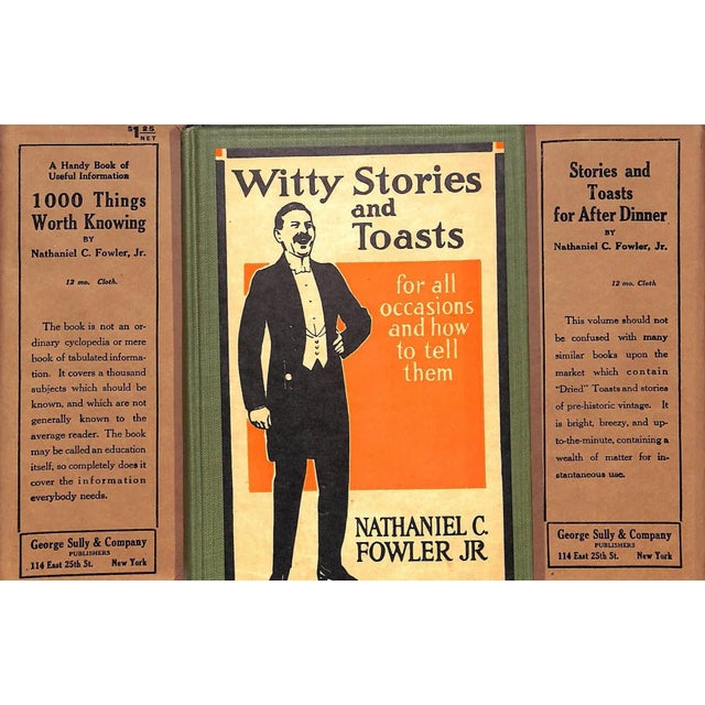 FOWLER, Nathaniel C. Jr. [216] pp. George Sully and Company 1914 7 1/2" x 5 1/4"