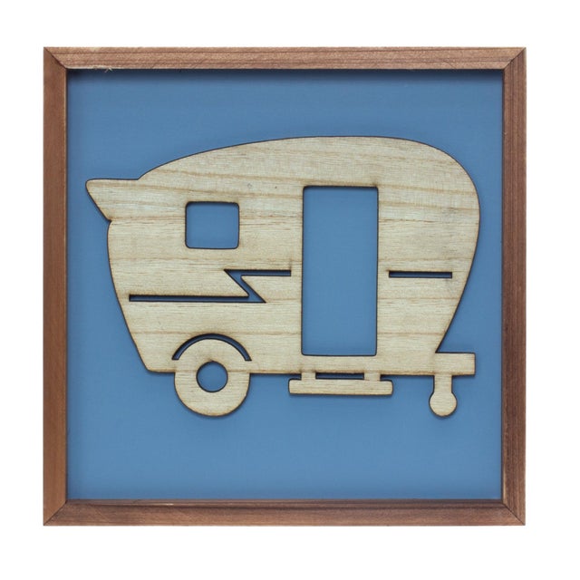 Bring the spirit of the outdoors into your home with this charming set of Adventure Wall Frames. Featuring vintage-style...