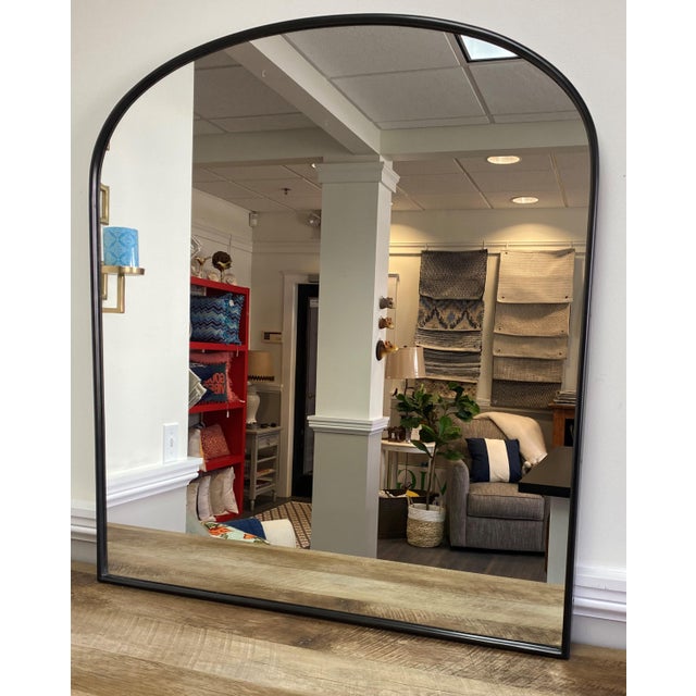 Arched Metal Framed Mirror Chairish