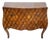 Vintage Italian 20th C Venetian Style Olivewood Parquetry Bombe Commode Chest For Sale