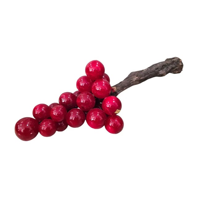 Vintage Italian Alabaster Grapes, 1950s For Sale - Image 6 of 13