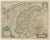 Antique Map of Friesland, the Netherlands, 1638 For Sale