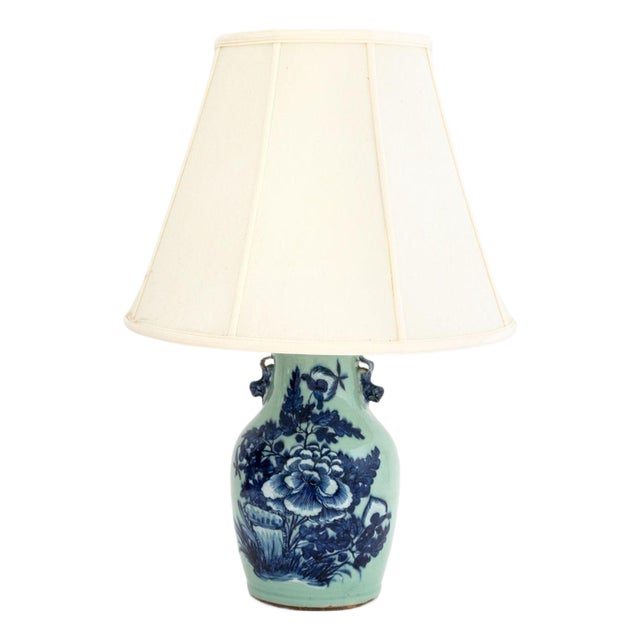 Chinese Porcelain Vase Mounted as a Lamp For Sale