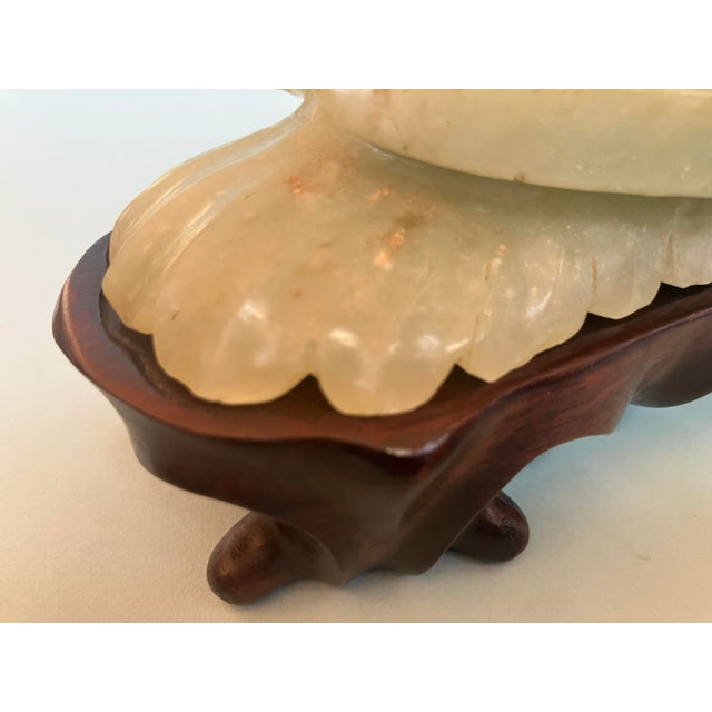 Late 19th Century Multi Colored Jade Sculpture of a Dragon, With Stand. For Sale - Image 14 of 17