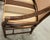 Set of Four McGuire Rattan Target Upholstered Dining Armchairs For Sale - Image 14 of 18
