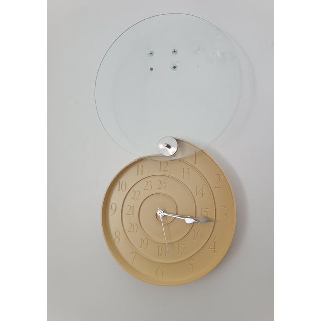 Nautilus Clock by Oscar Tusquets for Mobles 114, 1995 For Sale - Image 4 of 15