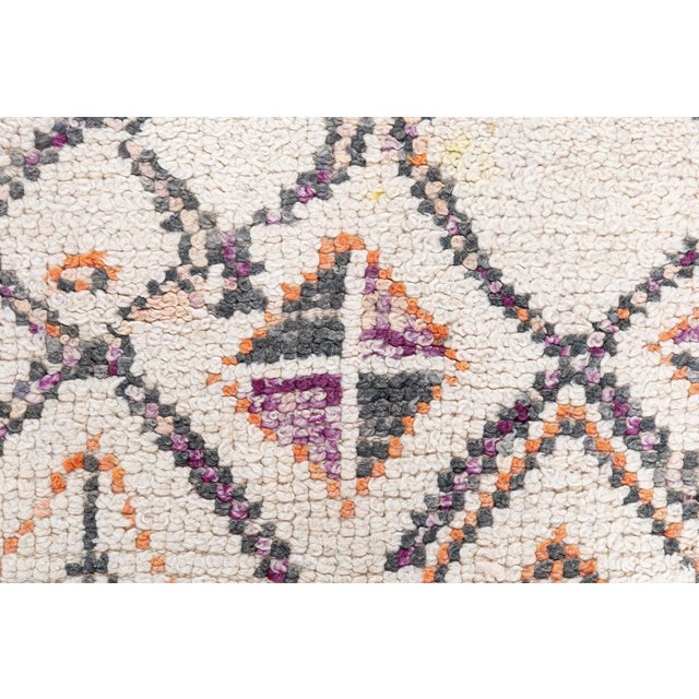 Doris Leslie Blau Moroccan Vintage Rug – Intricate Tribal Geometry For Sale In New York - Image 6 of 9