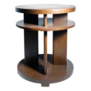 Vintage Modern Art Deco Side Table For Sale