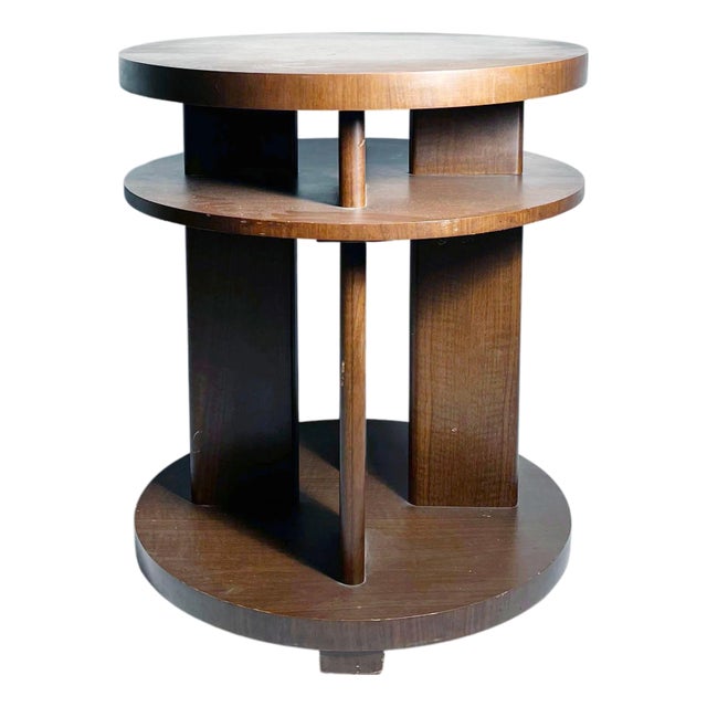 Vintage Modern Art Deco Side Table For Sale