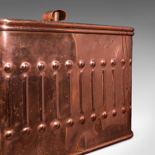 Vintage Dairyman's Cooler, English Copper, Milk, Ice Cream Cool Box, Mid Century For Sale - Image 10 of 12