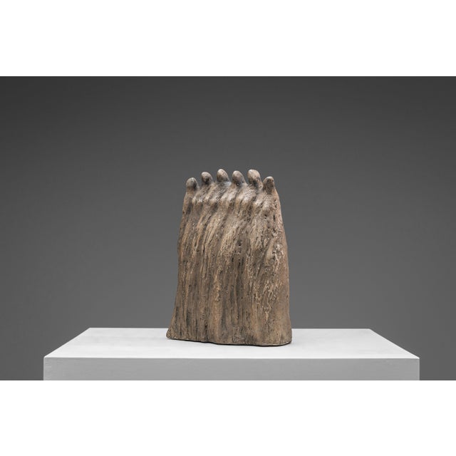Mid-Century Modern Abstract Sculptural Group of Six Female Figures, 1970s For Sale - Image 3 of 17