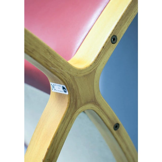 Mid-Century Danish High Back AX Lounge Chairs by Hvidt and Molgaard Nielsen for Fritz Hansen, Set of 2 For Sale - Image 11 of 17