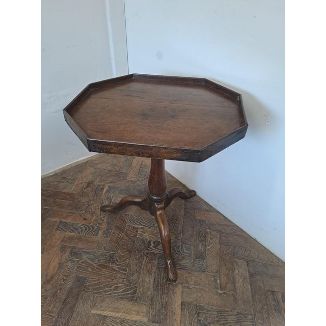 18th Century Country Oak Birdcage Tripod Table, 1750 For Sale - Image 4 of 8