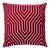 Schumacher x Mary McDonald Vanderbilt Velvet 22" Pillow in Fushia For Sale