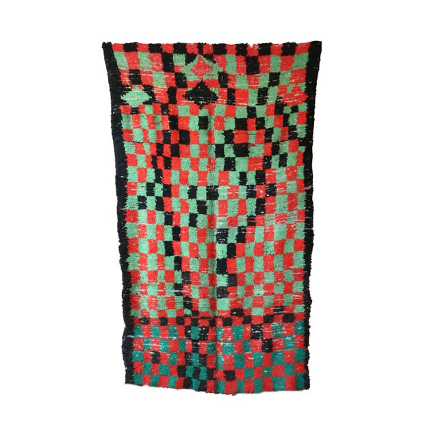 Moroccan Handwoven Rug - 5'0" X 9'5" Ft For Sale - Image 9 of 9