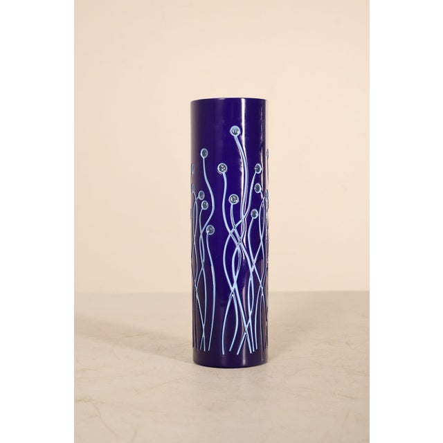 Wedgwood 'Neptune' Blue Vase For Sale - Image 16 of 18