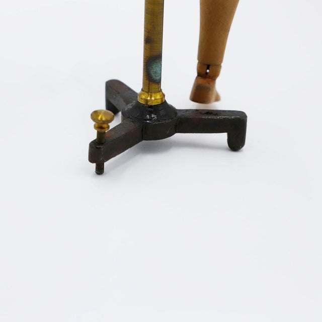 Art Deco Vintage Articulate Artist's Mannequin For Sale - Image 3 of 5