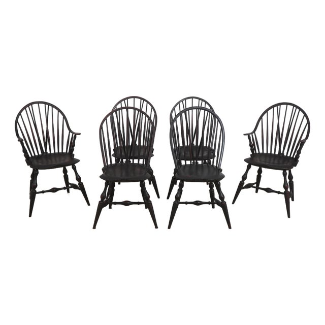 Warren Chair Works Black Windsor Dining Room Chairs For Sale