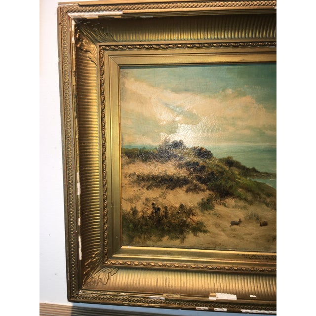 Early 20th Century Early 20th Century Welsh Landscape Oil Painting by William Langley, Framed For Sale - Image 5 of 13