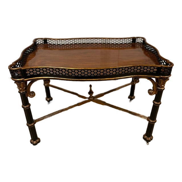 Ej Victor Coffee Table With Fretwork Gallery For Sale