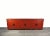 Chinese 9 Feet Long Red Antique Chinese Buffet Sideboard Cabinet For Sale - Image 3 of 12