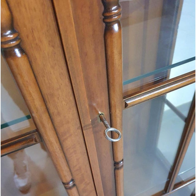 Faux Bamboo Cabinet from Jonathan Adler, 1980s For Sale - Image 3 of 10