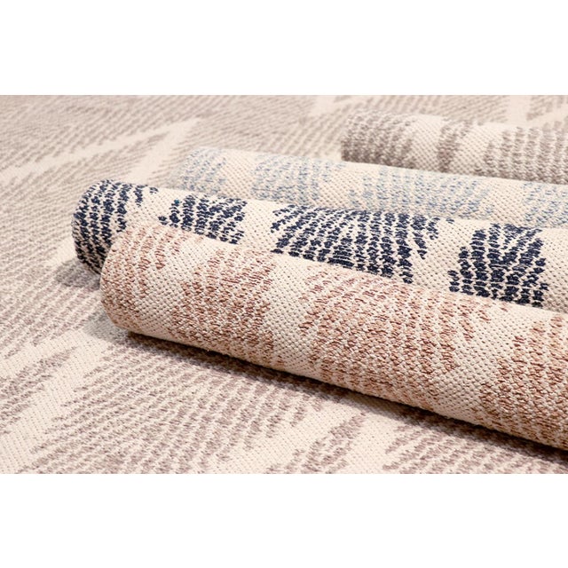 Pasargad Home Simplicity Grey Cotton Area Rug- 8' 0" X 10' 0" For Sale In New York - Image 6 of 7