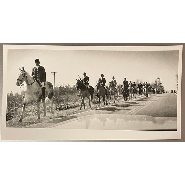 Traditional 1978 North Carolina Fox Hunt Photograph For Sale - Image 3 of 3