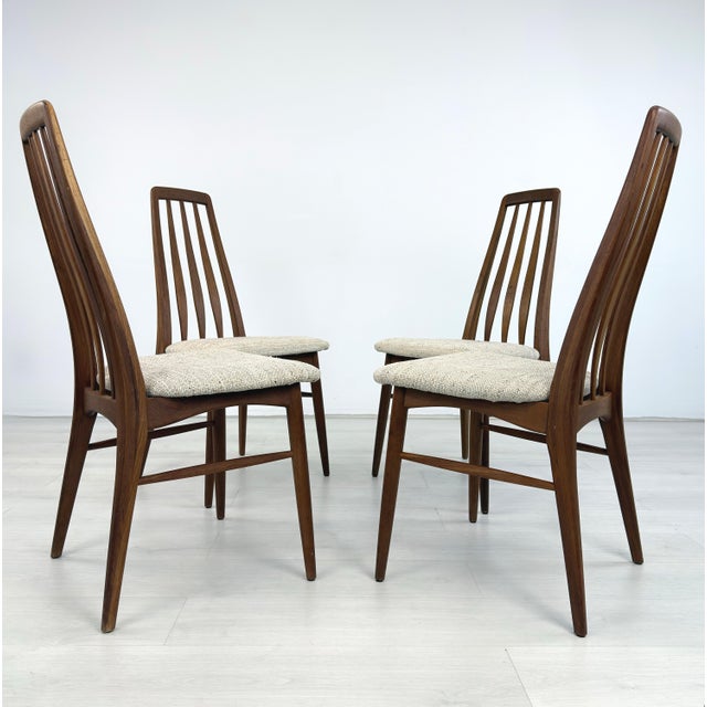 Hornslet Møbelfabrik Niels Koefoed Eva Dining Chairs - Set of 4 For Sale - Image 4 of 15