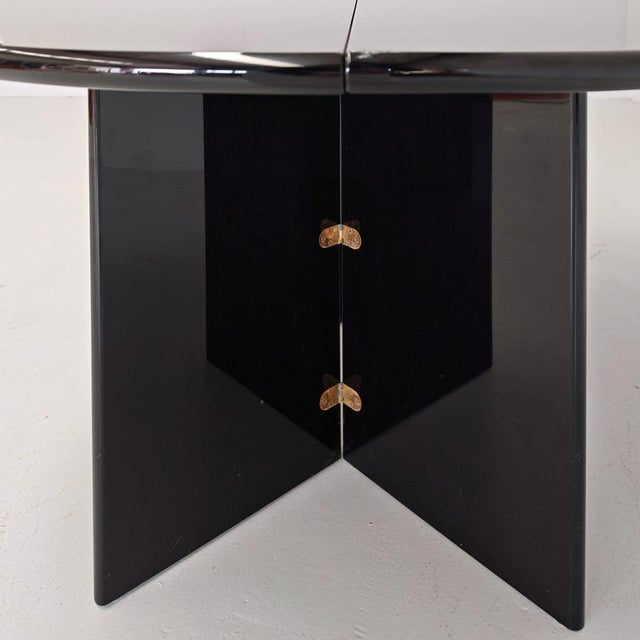 Black Antella Console Table by Kazuhide Takahama for Studio Simon, 1970s For Sale - Image 10 of 17